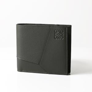 LOEWE（ロエベ） フォールデッドウォレット 三つ折り財布 バイカラー