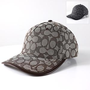 COACH（コーチ） キャップ 帽子 シグネチャー ジャカード ベースボール