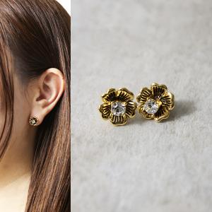 COACH（コーチ） Pave Heart Stud Earrings 37460456 ピアス 両耳用