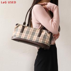 BURBERRY（バーバリー） ノバチェック トートバッグ PVC × レザー ノバ