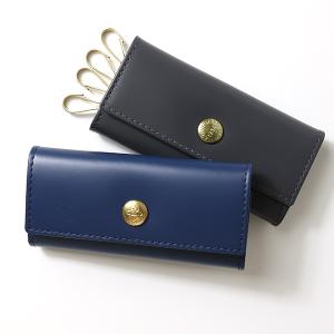 ETTINGER（エッティンガー） キーケース ブラック/パープル KEY CASE