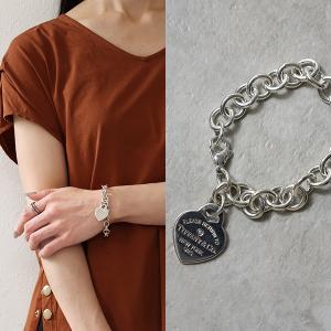極美品 リターントゥティファニー ハート ブレスレット Silver925 TIFFANY&Co.（ティファニー） 極 美品 リターントゥ ハートタグ