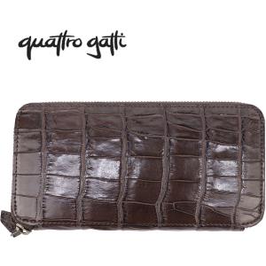 レザック 財布 クロコダイル ポロサス ラウンドジップ 長財布 LE'SAC