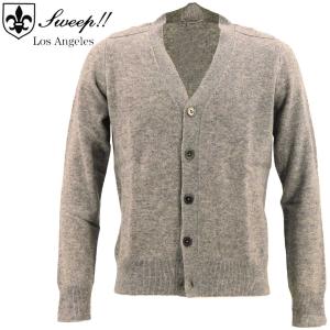 国内正規品 即日発送 ROBERTO MAULICIO DA SWEEP!!  カシミヤ ニット カーディガン Cashmere Cardigan RMCSCD-11 GREY（グレー）｜laglagmarket