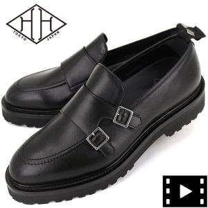 WH ダブルエイチ プレーントゥ シューズ スエード カーフ メンズ WHSCT