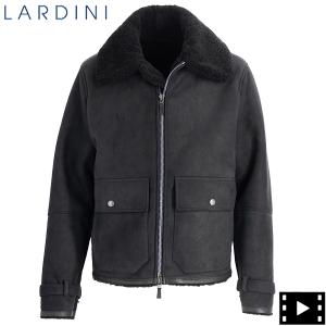 ラルディーニ ブルゾン メンズ 羊革 ムートン ボンバージャケット LARDINI JV.ROCK LRD IR59054 2216-4ROCK054 999 返品交換不可｜laglagmarket