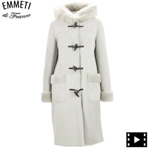 エンメティ コート レディース ムートンダッフルコート EMMETI ALISHA EMT PERLA｜laglagmarket