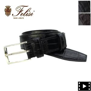Felisi（フェリージ） ベルト 699/6-A メンズ スクエアバックル レザー