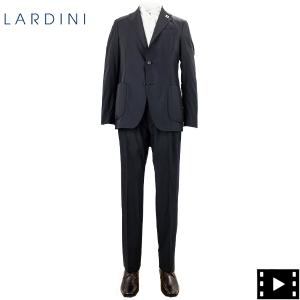 ラルディーニ スーツ メンズ ストレッチ イージーウェア 段返り3B シングルスーツ LARDINI JXL091AQ73 LRD 3116-8L091AQ719 0999｜laglagmarket