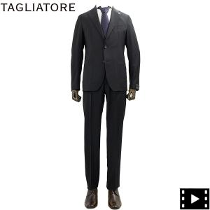 タリアトーレ スーツ メンズ SUPER 110's  ヴァージンウール 2B シングルセットアップ スーツ TAGLIATORE A-DAKAR22K14 TLT 150067 N1058｜laglagmarket