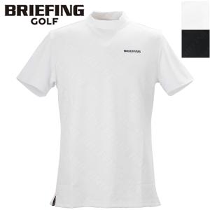 ブリーフィング ゴルフ ウェア メンズ ジャガード モックネックトップス BRIEFING GOLF MS BIAS LOGO MOCK NECK BRG233M01 BRG