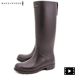 マッキントッシュ ブーツ レディス レインシューズ 長靴 MACKINTOSH WISTON MCT MI1001RBRA RA02/BROWN