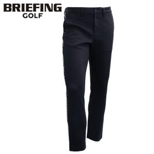 ブリーフィング ゴルフ ウェア メンズ ウォームサイドロゴライン スリムパンツ BRIEFING GOLF MS WARM SIDE LOGO LINE SLIM PANTS BRG233M58 BRG BLACK｜laglagmarket