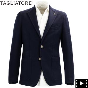 <美品>TAGLIATORE×ブリッラ dakar 金ボタン ジャケット 46 TAGLIATORE（タリアトーレ） ジャケット テーラードジャケット