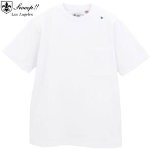 スウィープ ロサンゼルス Tシャツ メンズ USAコットン クルーネック 半袖 Tシャツ Sweep!! LosAngeles USA COTTON-T / SL160004 SWP WHITE（ホワイト）｜laglagmarket