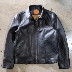 アディクトクローズ フルカウント AD-01 38 ADDICT CLOTHES アディクトクローズ AD-01 HORSEHIDE CENTER ZIP