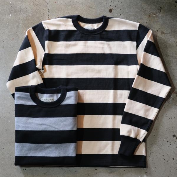 WESTRIDE(ウエストライド)【HEAVY BORDER LONG TEE】ヘヴィーボーダー長袖...