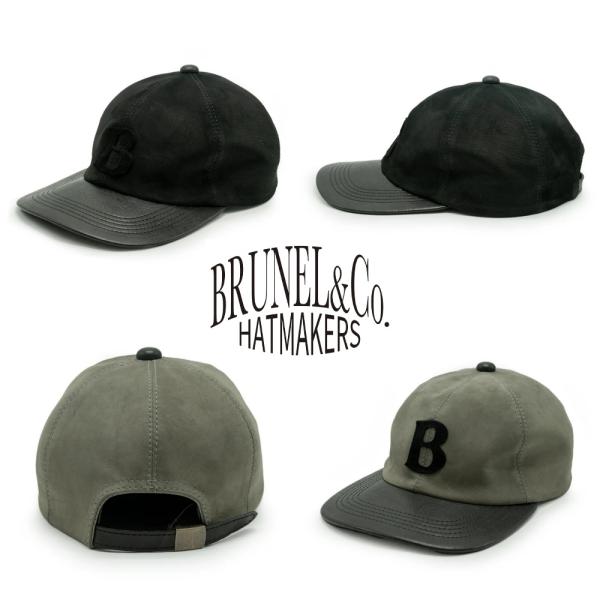 BRUNEL&amp;Co.HATMAKERS ブルーネルハットメーカーズ【2TONE B.B.CAP】ベー...