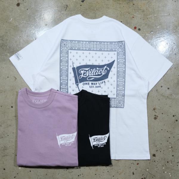 EVILACT イーブルアクト【EA25-ACT1-T06】【BANDANA SS】バンダナTシャツ...