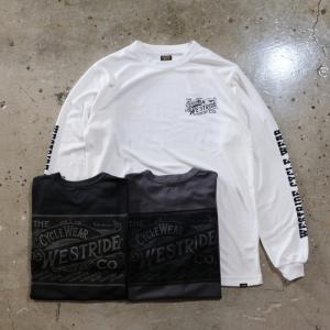 WESTRIDE ウエストライド【PT.L.TEE.24-02】プリント長袖Tシャツ