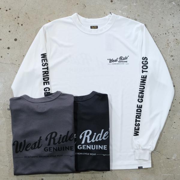 WESTRIDE  ウエストライド【POWER DRY LONG TEE-1】 パワードライ L/S...