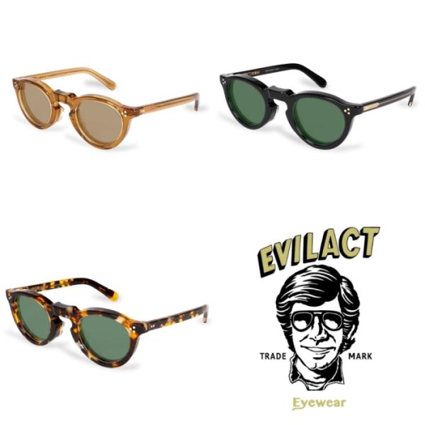 EVILACT EYEWEAR イーブルアクトアイウェア 【EAE25-06】【GREEVES】≪カ...