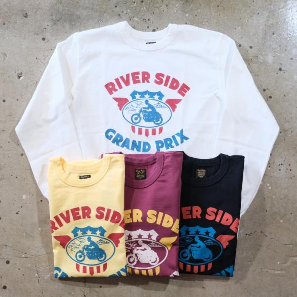 WESTRIDE ウエストライド【PT.L.TEE.25-02】プリント長袖Tシャツ ロングスリーブ...