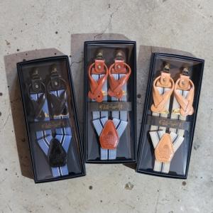 Schott（ショット）】LEATHER SUSPENDER レザーサスペンダー : shopooo
