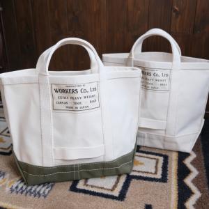 WORKERS ワーカーズ【Tool Bag, Medium】≪Short Handle≫ ツールバッグ トートバッグ キャンバス地 COTTON100％ 日本製