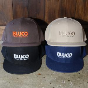 BLUCO ブルコ【1413】【6PANEL CAP -Logo-】6パネルキャップ ロゴキャップ フリーサイズ