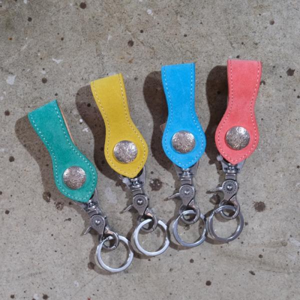FUNNY  ファニー【LOOP KEY HOLDER 21mm FLAP】≪シルキースエード≫ルー...