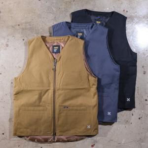 BLUCO（ブルコ） BLUCO CREW NECK QUILTING VEST 145-35-008 OLIVE