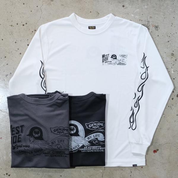 WESTRIDE ウエストライド【POWER DRY LONG TEE-2】 パワードライ L/ST...