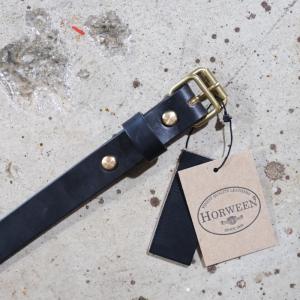 ART BROWN アートブラウン【VGB24111AB】【本革 24mm幅ナローベルト】≪クロムエクセル≫ 牛革 真鍮 BELT