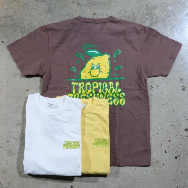 Freerage フリーレイジ【225AC789-A】【リサイクルコットン半袖Tシャツ】≪TROPI...