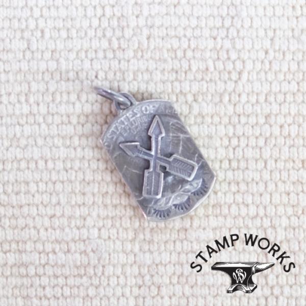 STAMP WORKS スタンプワークス【SWP-012】【25¢ Coin Pendant】≪Ar...