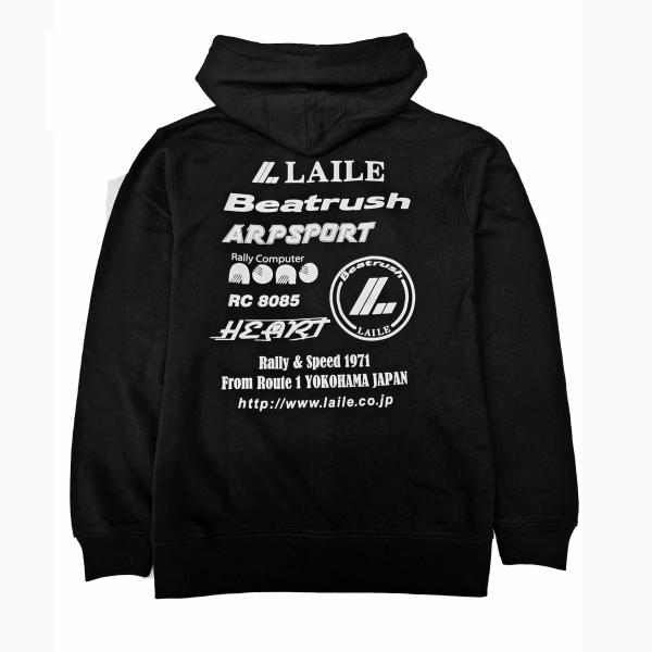 WEB限定オリジナル　パーカー　ブラック 　* LAILE レイル 【S31001BK#L】