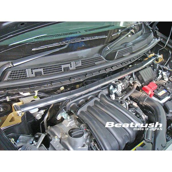 フロントタワーバー ニッサン キューブ Z12  ビートラッシュ  レイル 【S82056-FTA】