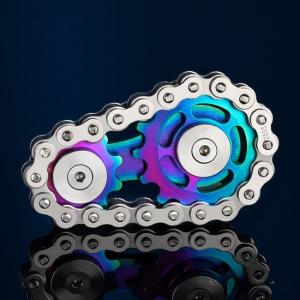 ハンドスピナー 自転車用チェーン フィジェット...の詳細画像3