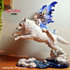 祈る リトルガールエンジェル/少女の天使の置物 西洋インテリア