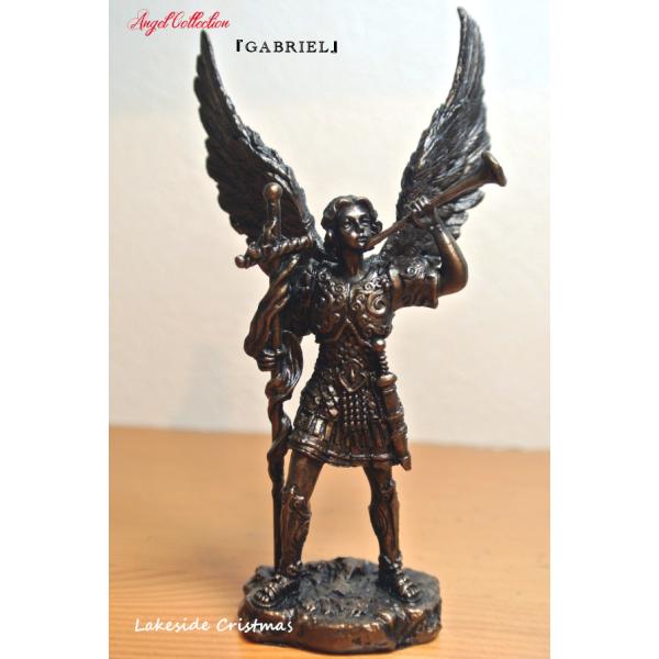 大天使ガブリエル 大天使 エンジェル 像/天使/angel/置物/オブジェ/彫刻/レイクサイドクリス...