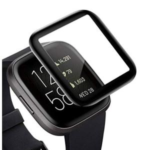 3D曲面先端技術2枚Fitbit Versa2 フィルム 3D曲面設計