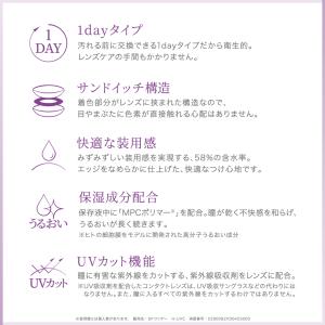 送料無料 アイコフレ ワンデー UV M マル...の詳細画像2