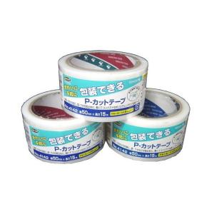 カラー養生テープ50mm×25ｍ(白) ×30巻 パック 送料無料｜lalachyan