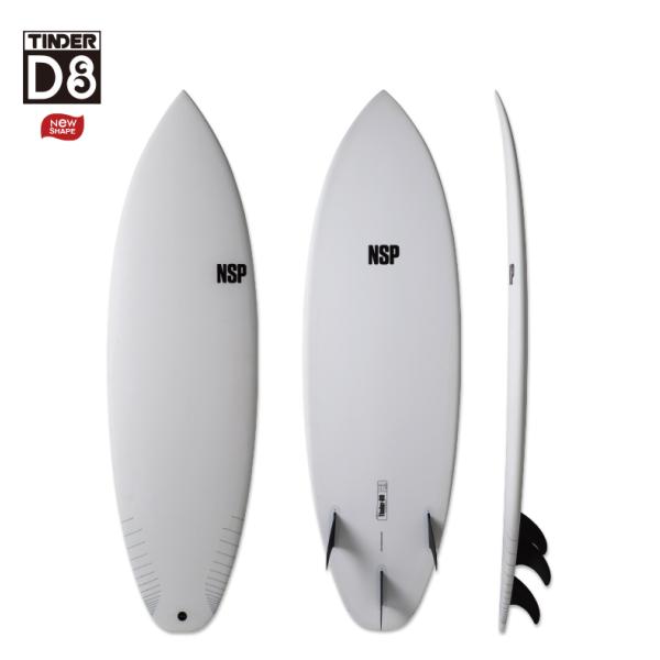 NSP Surfboard PROTECH TINDER-D8 6’6” NSP サーフボード ショ...