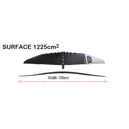 NSP SURF FOIL FRONT WING　RIBLET SERIES SURFACE 122...