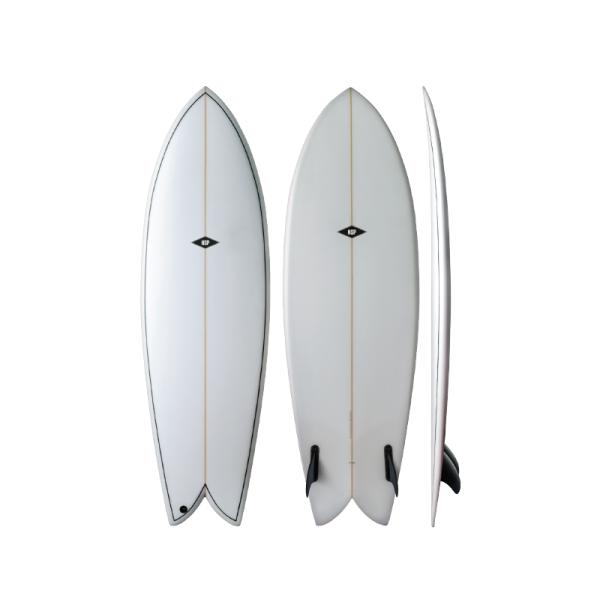 2025 NSP-DOUBLE VISION PU 5'6" PU White FTU Keel T...