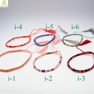 ミサンガ アンクレット ヘンプブレスレット 1...の詳細画像1