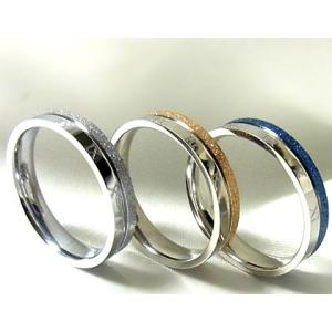 指輪 ステンレス リング ユニセックス スターダストCZ メッセージ