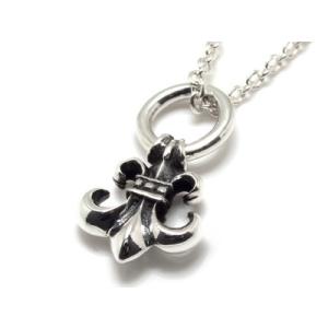 33mm大型 フルール・ド・リス(ユリの紋章) シルバー925 ペンダント